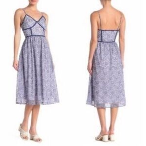 NSR LACE EMBEDDED TEIM MISID DRESS